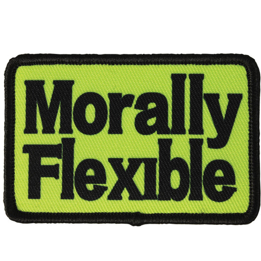 "MORALLY FLEXIBLE" MORALE PATCH
