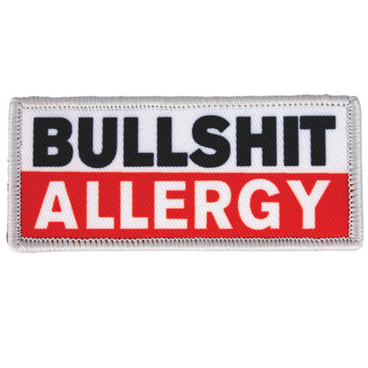 "BULLSHIT ALLERGY" MORALE PATCH