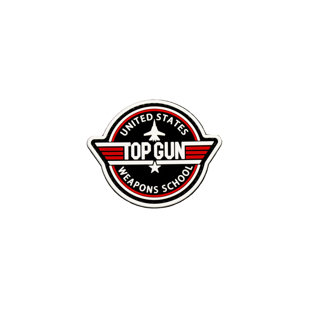 TOP GUN FIGHTER WEAPONS SCHOOL PVC PATCH