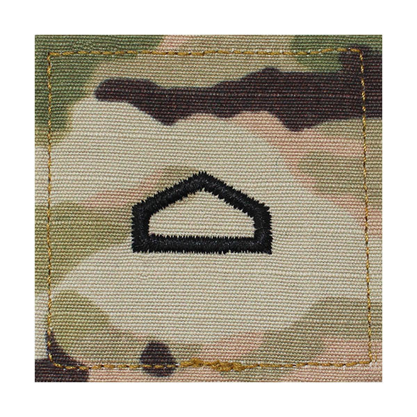 ARMY ROTC OCP RANK W/HOOK
