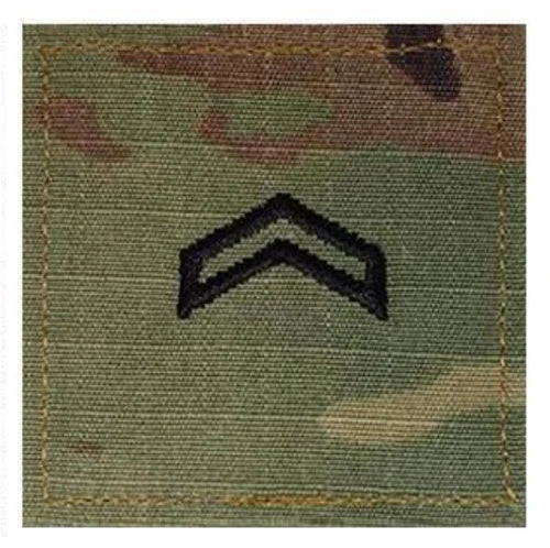 ARMY ROTC OCP RANK W/HOOK