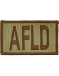 Airfield Management OCP Duty Identifier Patch with Fastener