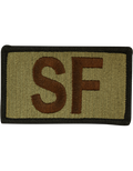 Security Forces (Black Border) Duty Identifier OCP Patch with Fastener