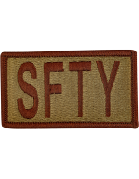 Ocp Safe Safety OCP Duty Identifier Patch with Fastener – Armed Forces Supply