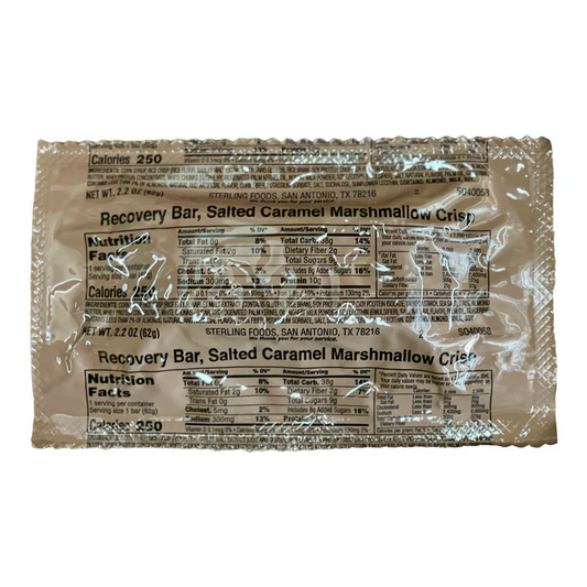 MRE Salted Carmel Marshmallow Crisp Recovery Bar