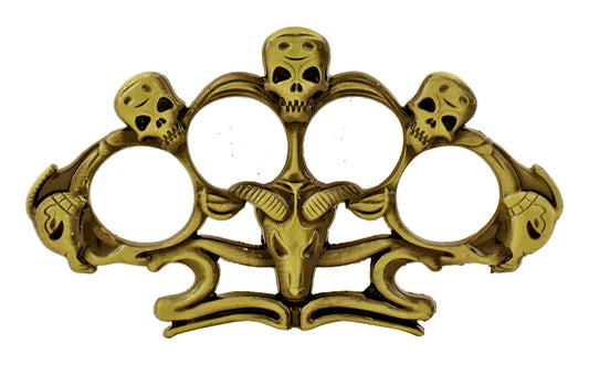The Demonic Overlord Baphomet Brass Knuckle