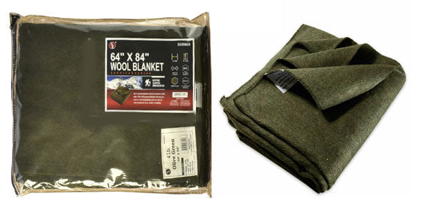 64"x84" WOOL BLANKET