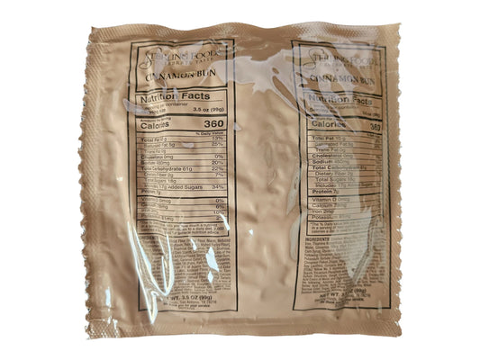 MRE Filled Cinnamon Bun