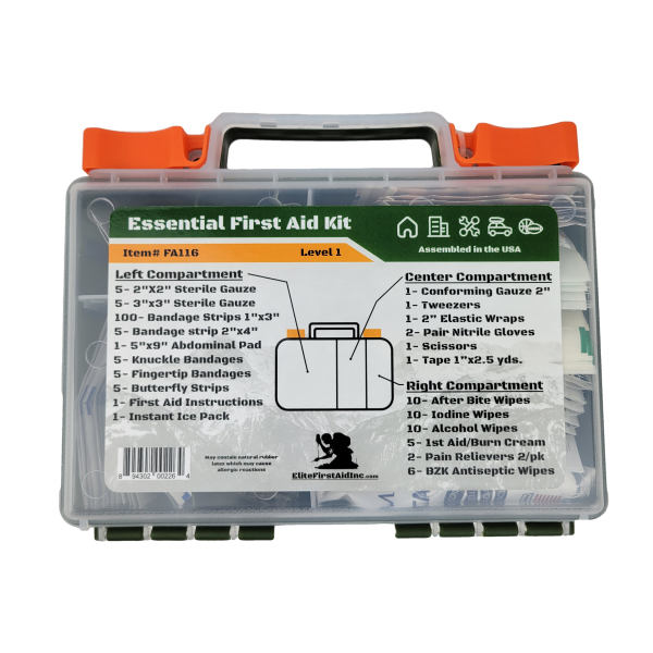 ESSENTIAL FIRST AID KIT LEVEL 1