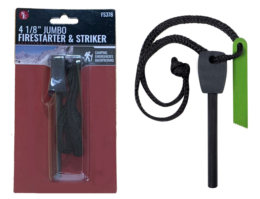 JUMBO FLINT FIRE STRIKER & STARTER