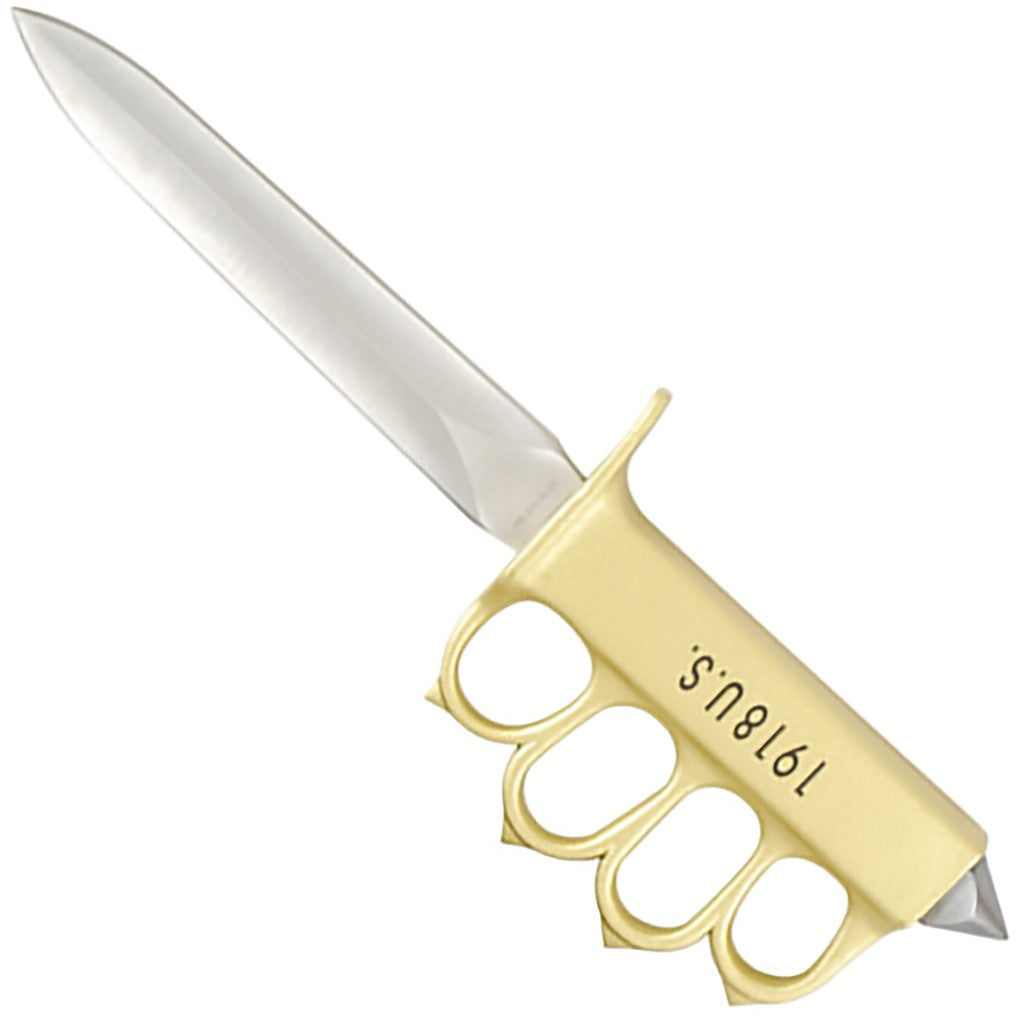 Heritage Trench Knife - Polished Brass