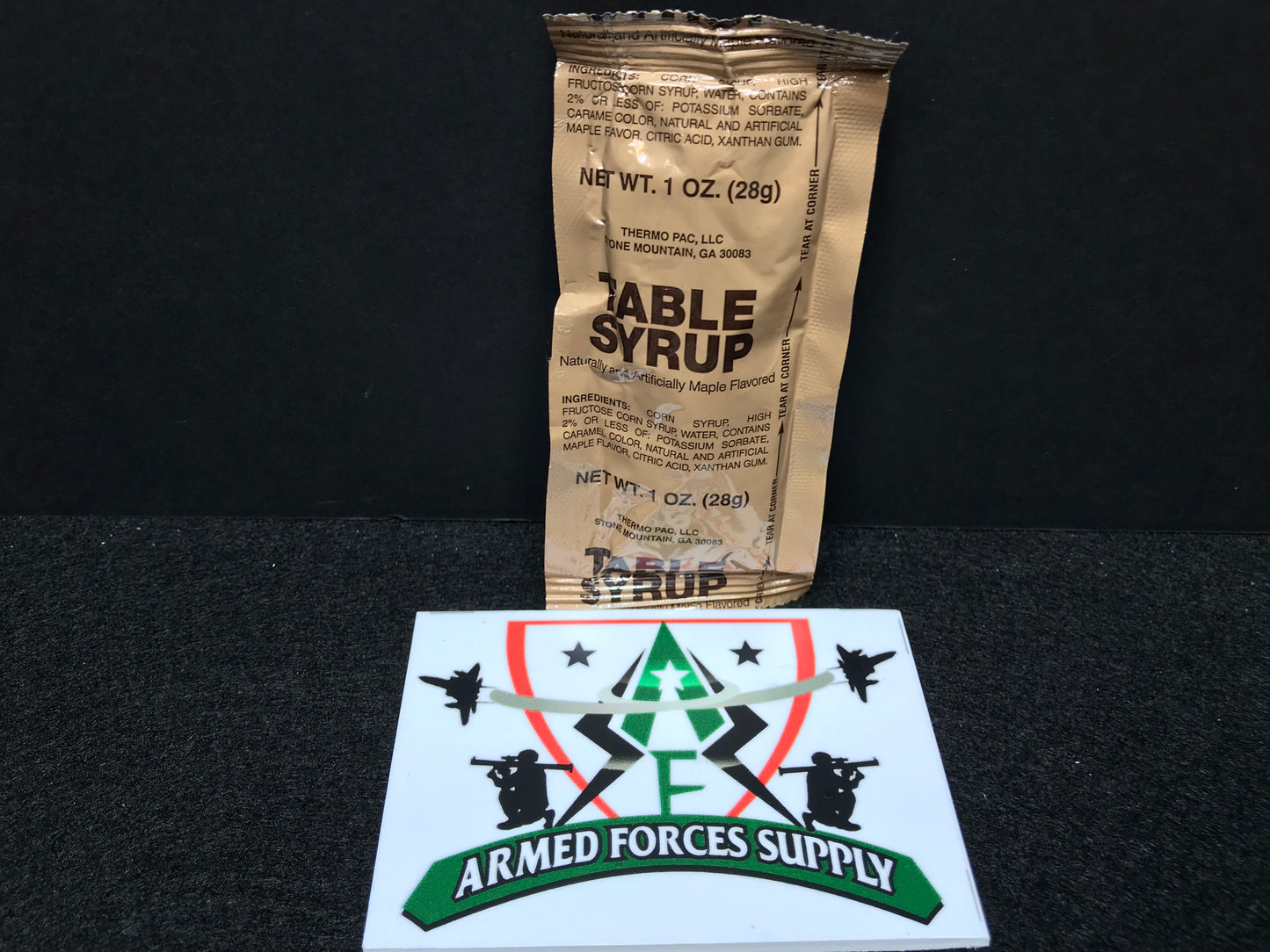 MILITARY MRE TABLE SYRUP
