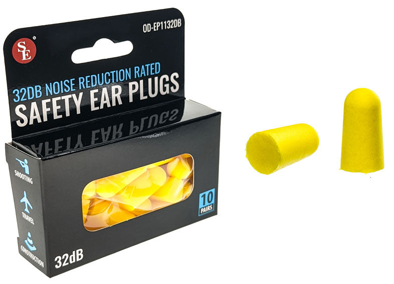 10-Pair Ear Plug Box - Bullet Shape