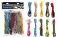 10Pc -10' Assorted Camo Design Paracord Bracelet Kit with Buckles