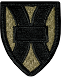 21st Sustainment Command OCP Patch with Fastener