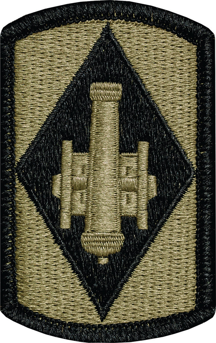 75th Field Artillery Brigade OCP Patch with Fastener