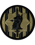 89th Military Police Brigade OCP Patch with Fastener