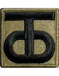 90th Reserve Command OCP Patch with Fastener