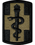 330 Medical Brigade OCP Patch with Fastener