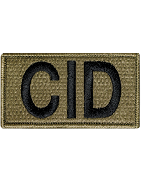 Criminal Investigation Division (CID) Scorpion Patch with Fastener