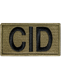 Criminal Investigation Division (CID) Scorpion Patch with Fastener