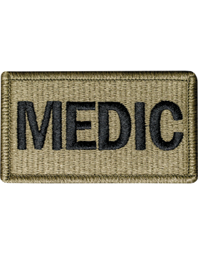 MEDIC Scorpion Army Patch with Fastener