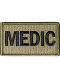 MEDIC Scorpion Army Patch with Fastener