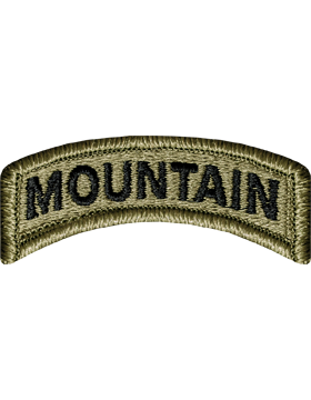 Mountain Tab with Fastener