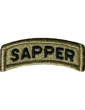 Sapper Tab with Fastener