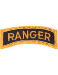 FULL COLOR RANGER TAB GOLD ON BLACK