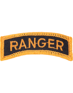 FULL COLOR RANGER TAB GOLD ON BLACK