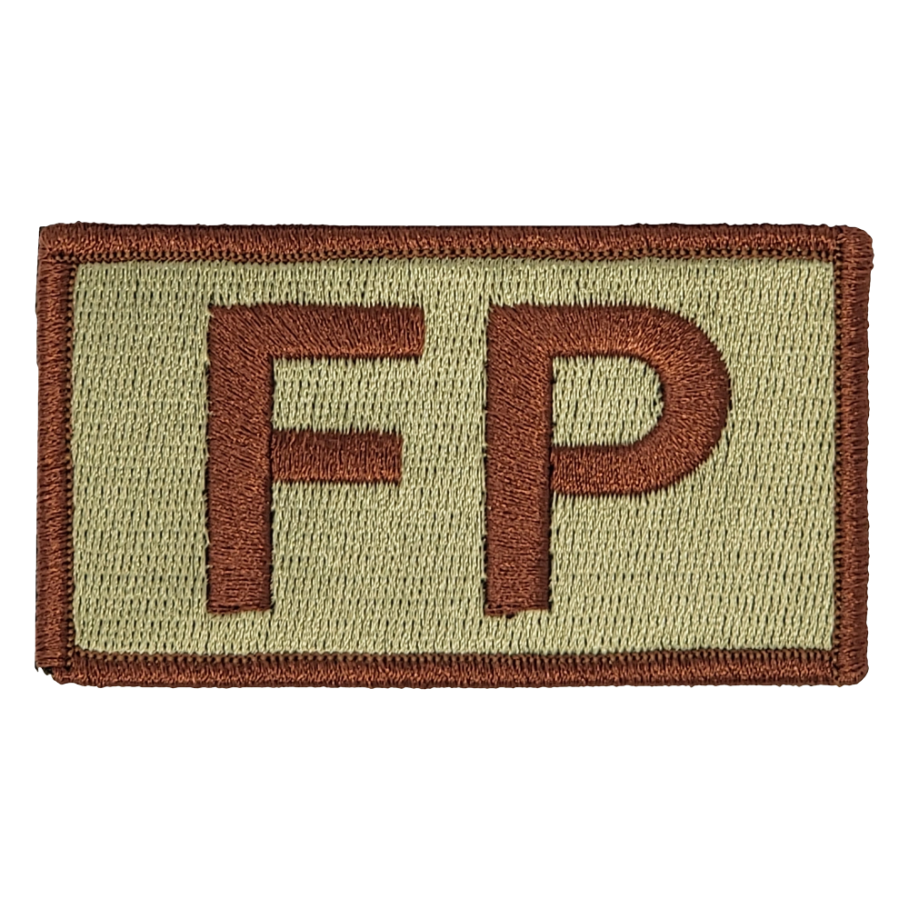 Force Protection Duty Identifier Tab OCP with Fastener