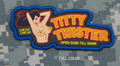 "TITTY TWISTER" PVC MORALE PATCH