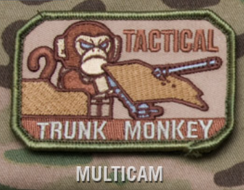 TACTICAL TRUNK MONKEY MORALE PATCH