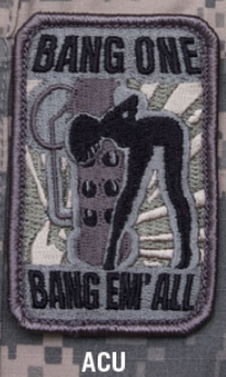 BANG ONE BANG EM' ALL MORALE PATCH