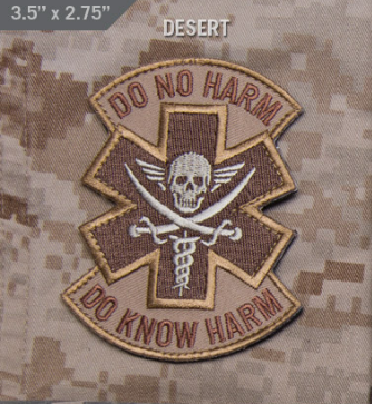 DO NO HARM - PIRATE MORALE PATCH