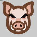 PIG HEAD MORALE PATCH