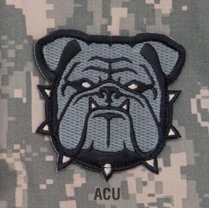 BULLDOG HEAD- LARGE MORALE PATCH