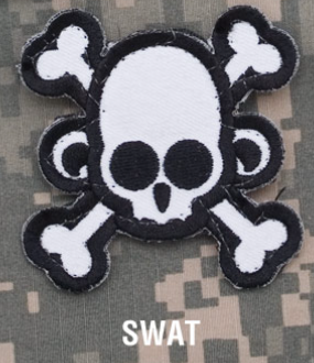 SKULLMONKEY CROSSBONES MORALE PATCH