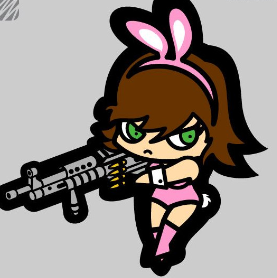 BUNNY GIRL MORALE PATCH