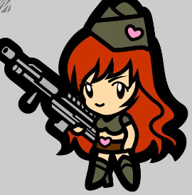 GUN GIRL 1 MORALE PATCH