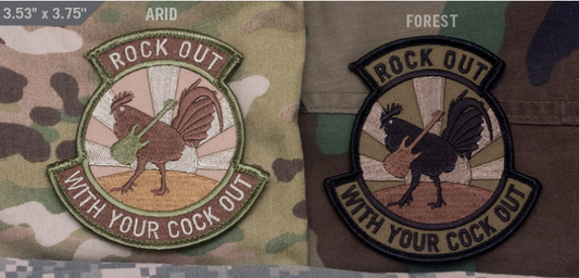 ROCK OUT MORALE PATCH