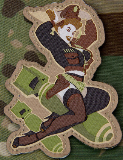 DEATH FROM ABOVE PINUP MORALE PATCH