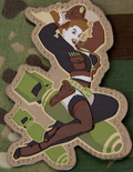 DEATH FROM ABOVE PINUP MORALE PATCH