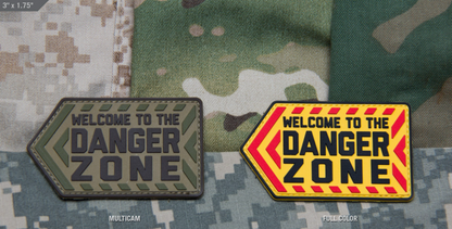 DANGER ZONE PVC PATCH