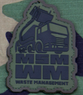 MSM WASTE MANAGEMENT PVC MORALE PATCH