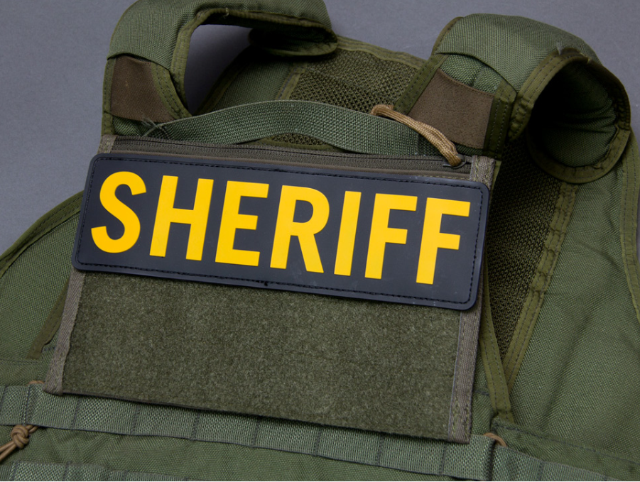 SHERIFF 10X3 PVC ID PATCH