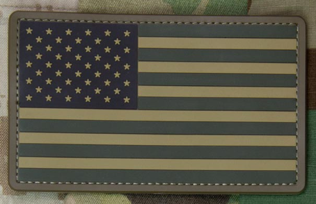 US FLAG PVC 5X3 PATCH