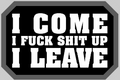 I Come Decal Sticker