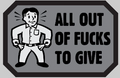 All Out Decal